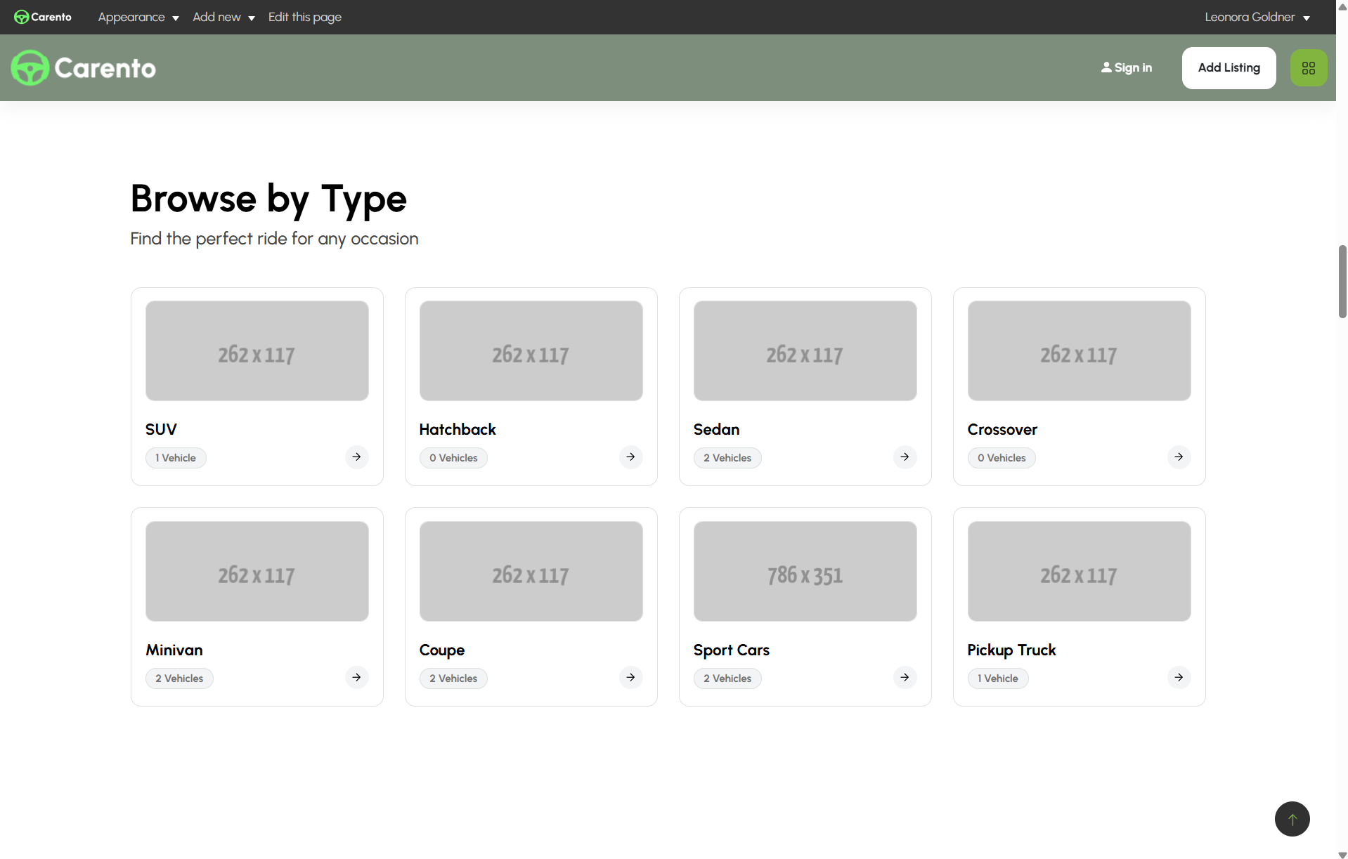 Carento - Oto Kiralama Scripti
