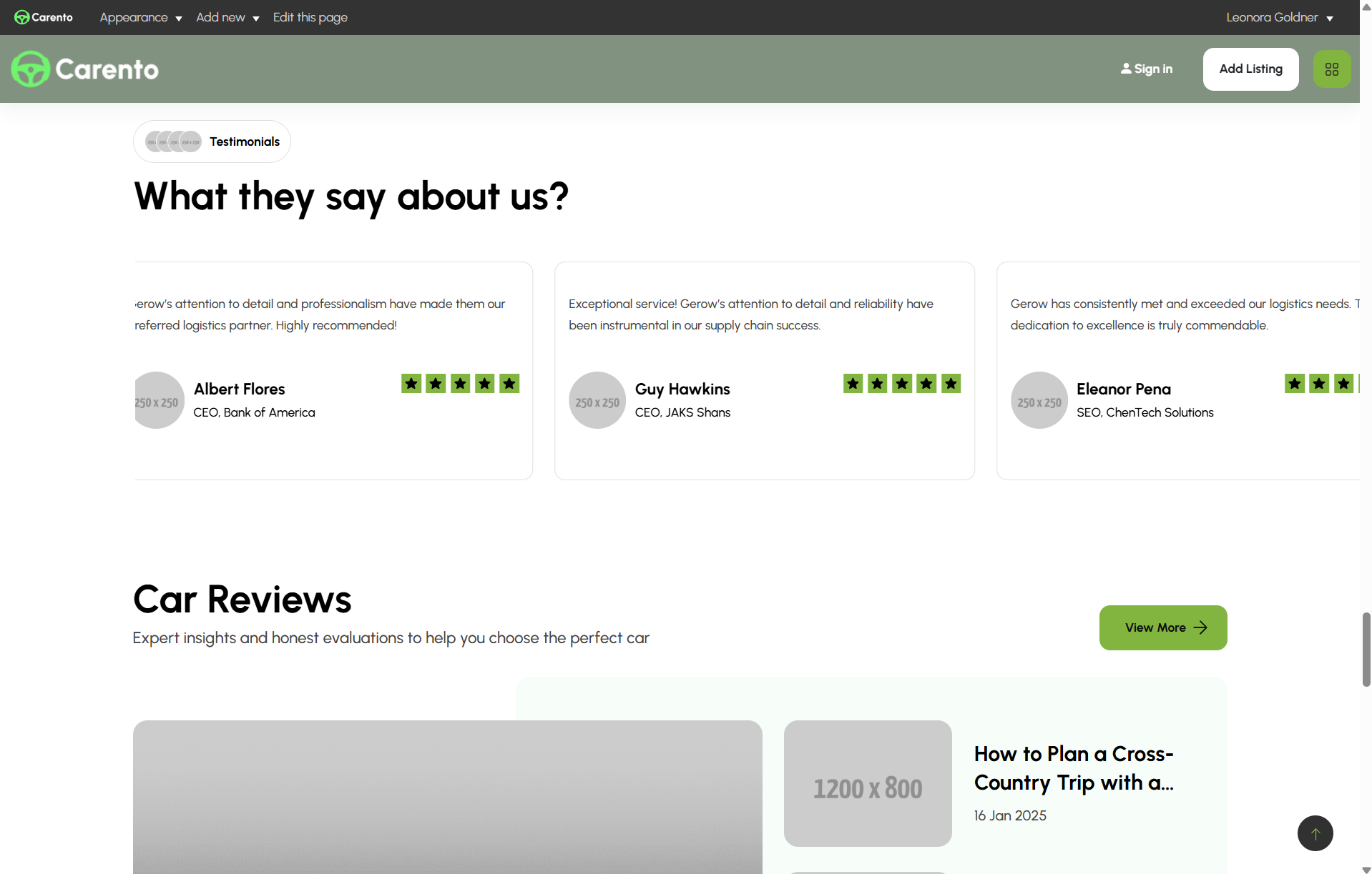 Carento - Oto Kiralama Scripti