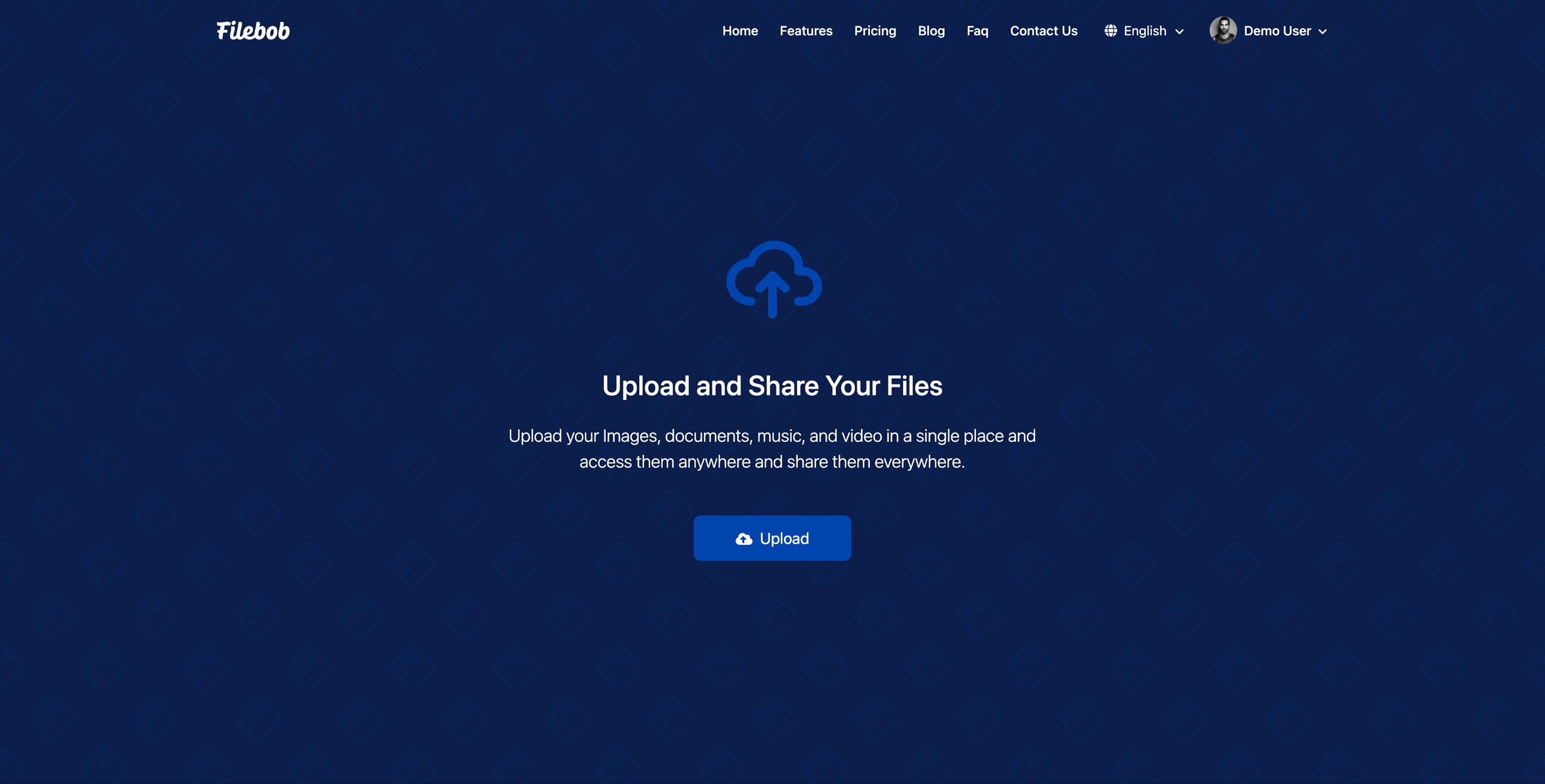 Filebob - Dosya Paylaşım ve Depolama Platformu
