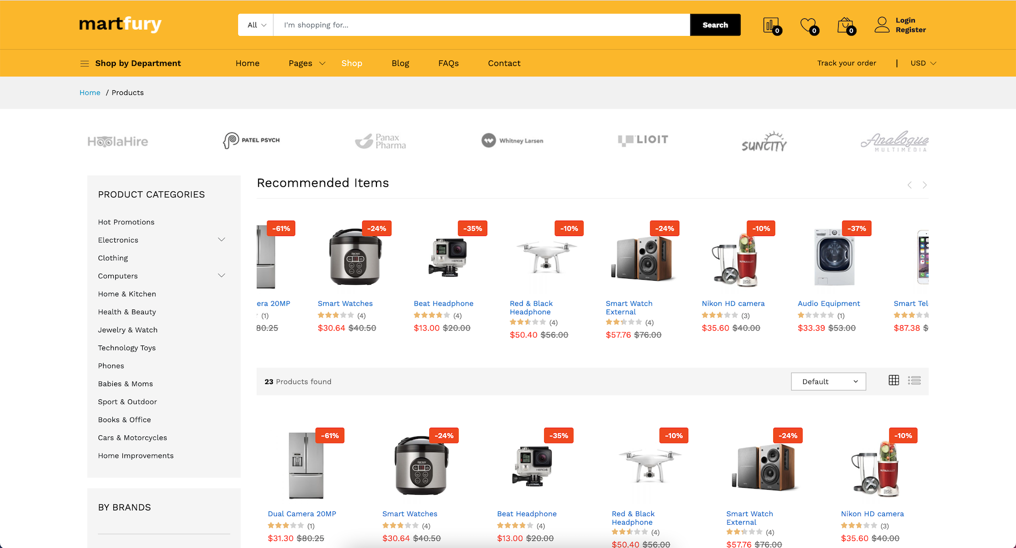 MartFury - Çoklu Satıcı / Pazar Yeri Laravel E-Ticaret Sistemi