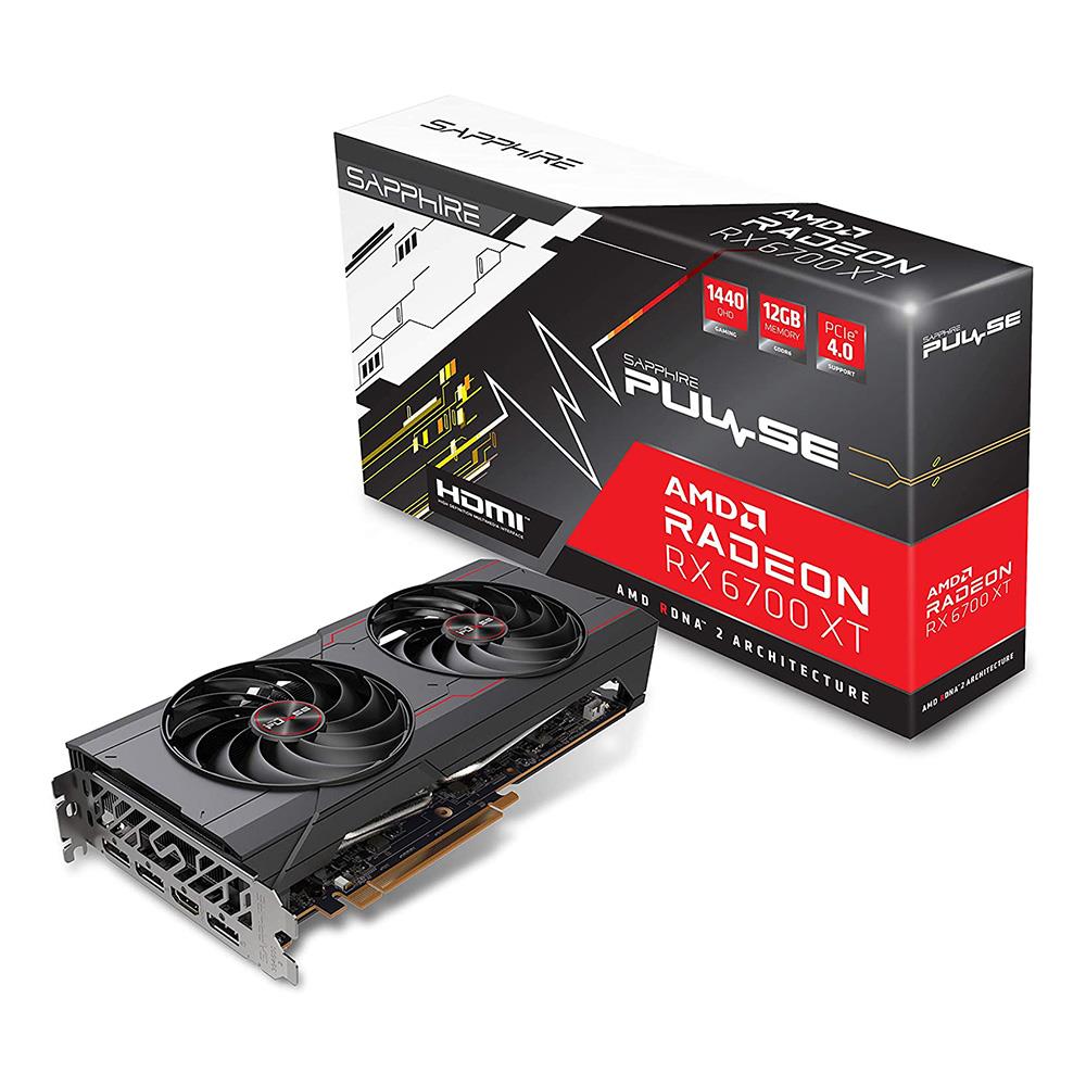 Sapphire Pulse AMD Radeon RX 6700 XT 12GB GDDR6