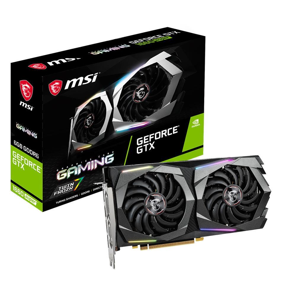 MSI GeForce GTX1660 SUPER GAMING 6G GDDR6 192Bit DX12 Nvidia Ekran Kartı